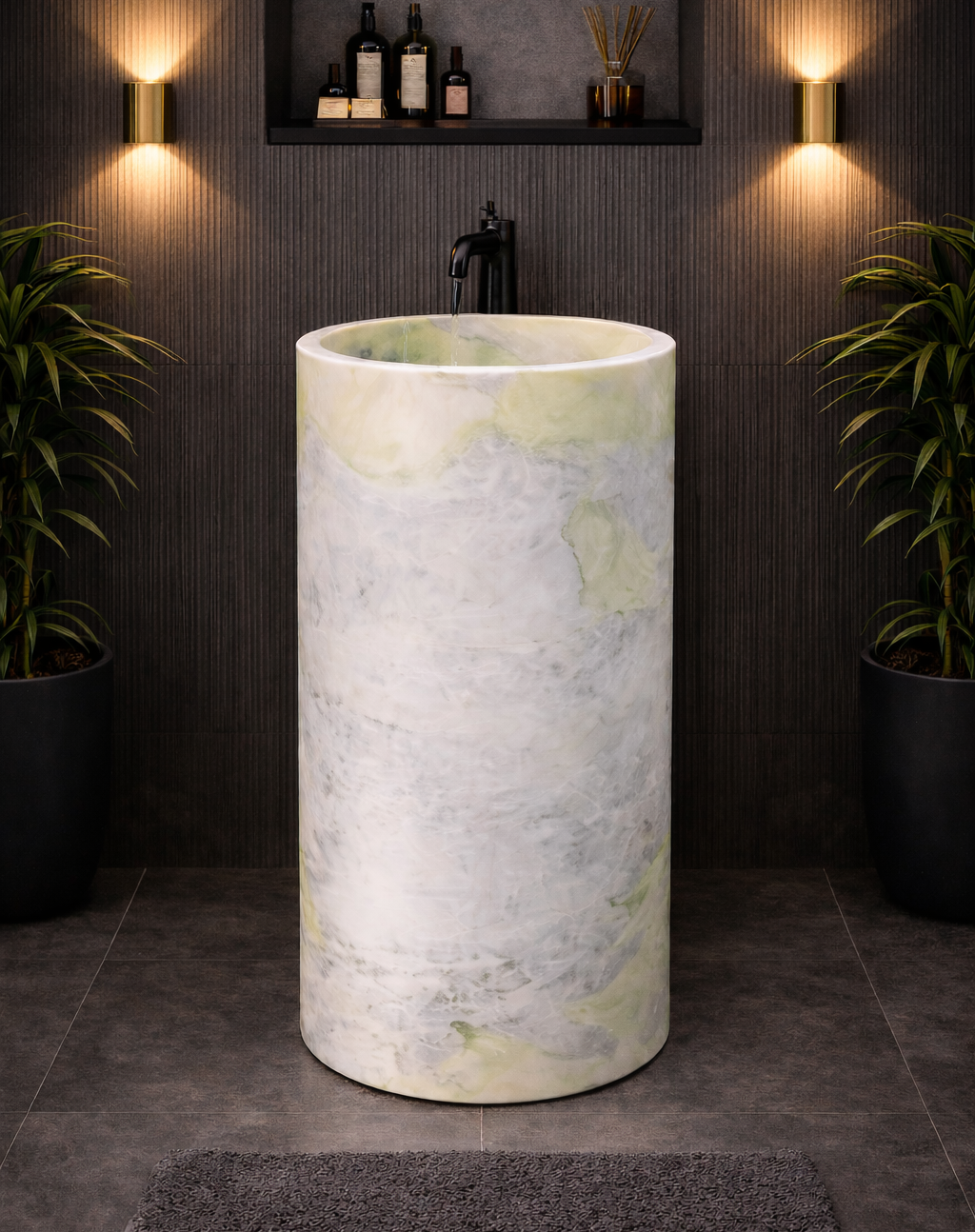 Standwaschbecken TRAVERA aus Travertin