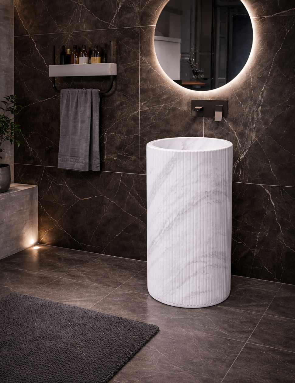 Standwaschbecken MELORA aus Marmor