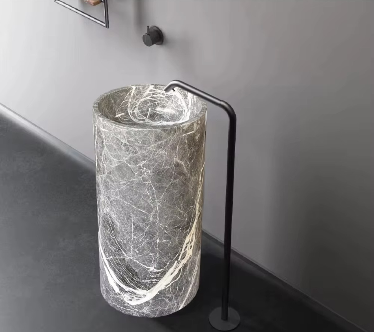 Standwaschbecken SILVANO aus Naturmarmor