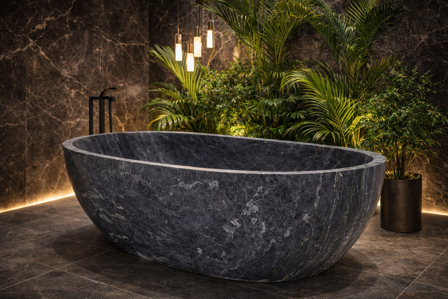 NOCTURNE Marble Bathtub 1800